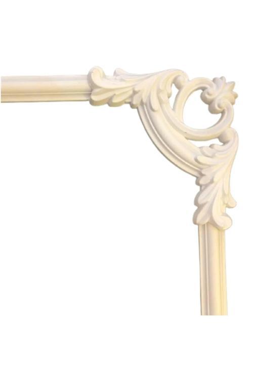 Dekoratif Poliüretan Boyanabilir 2,5 Cm Uyumlu Duvar Çıtası Köşe Motifi (Set 116)