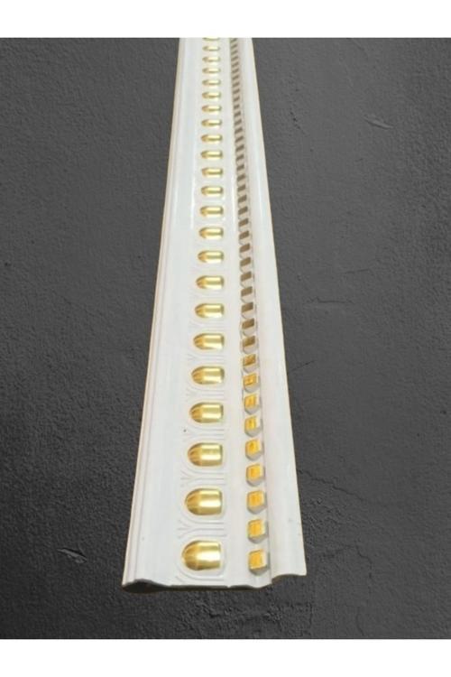 Dekoratif Poliüretan Saray Tavan Kartonpiyer (En 13 Cm -Boy:100 Cm)-Duvar Süsü