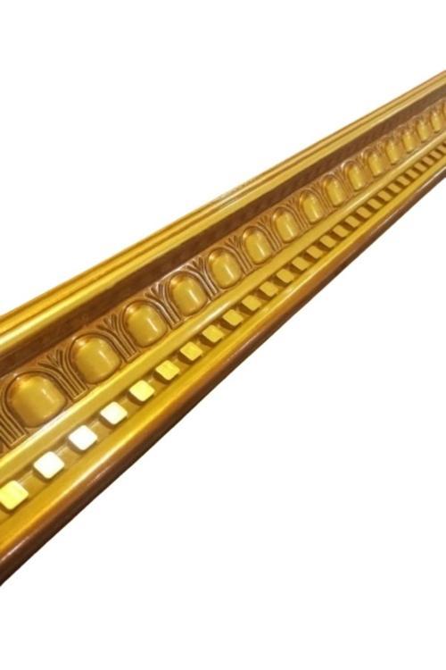 Dekoratif Poliüretan Saray Tavan Kartonpiyer -K.Eskitme Renk (En 13 Cm -Boy:100 Cm)-Duvar Süsü