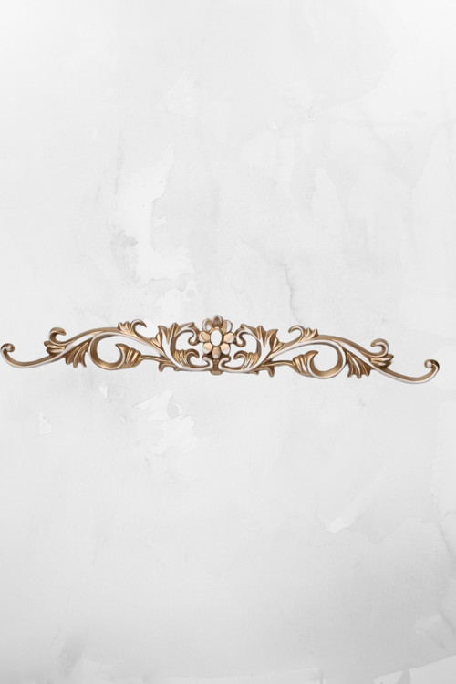 Dekoratif Poliüretan Tavan-Duvar-Mobilya -Dekor-Kapı Papatya Motif (10 Cm X 65 Cm)