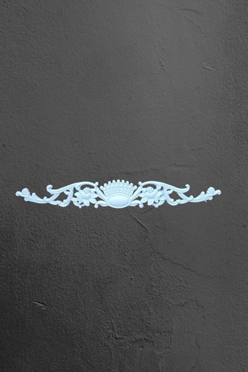 Dekoratif Poliüretan Tavan-Duvar-Mobilya -Dekor-Kapı Tacı (34,5 Cm X 5 Cm)