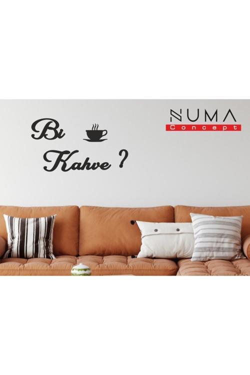Bi Kahve? Duvar Yazısı Mdf Duvar Dekorasyon Lazer Kesim