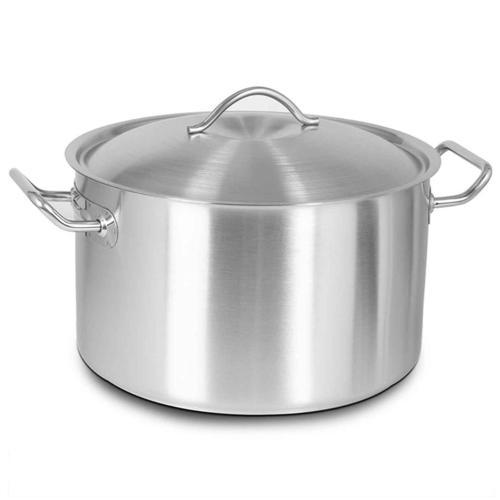 Kapaklı Silindirik Tencere, 40x25 Cm