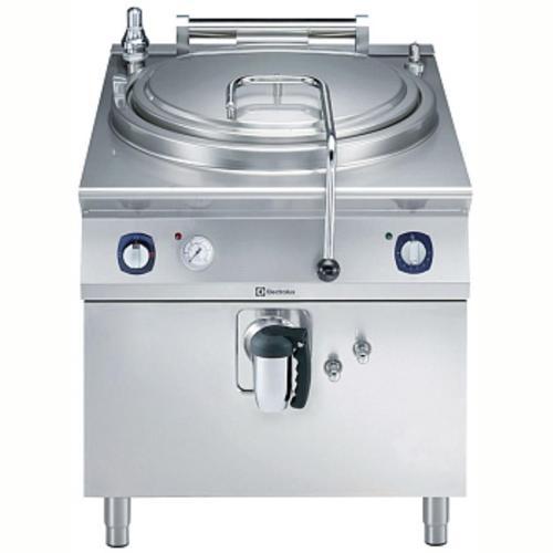 100 Lt Elektrikli Silindirik Kaynatma Kazanı, Aısı316, İndirek Isıtmalı, Basınç Sviçli - 800 Mm E9BSEHIPF0