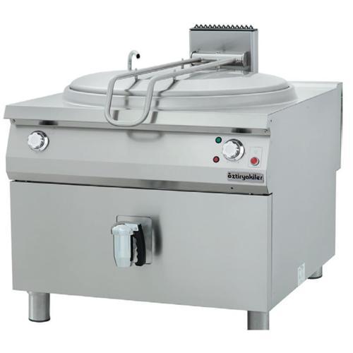 İndirekt Gazlı Kaynatma Tenceresi, Silindirik Kazanlı, 250 Lt, 100x110x85 Cm, Otgır 250