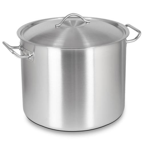 Kapaklı Silindirik Tencere, 28x28 Cm