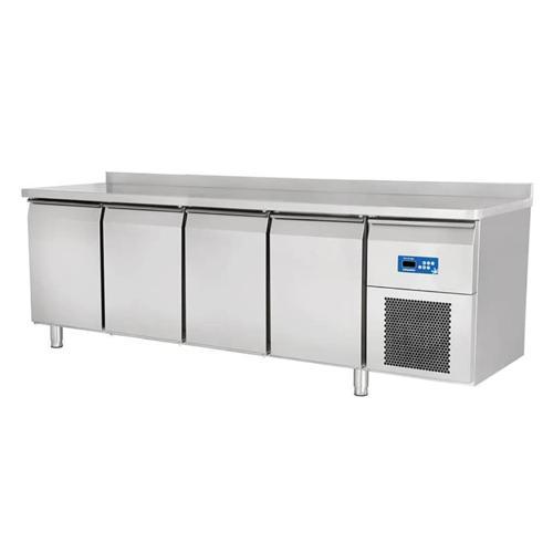 4 Inox Kapılı Yatay Tip Derin Dondurucu, Tag 470 Lmv, 430 Kalite
