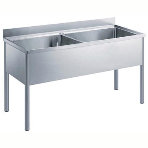 Yıkama Tezgahı, 2 Evyeli (800x510x340mm) VLP1802SEN