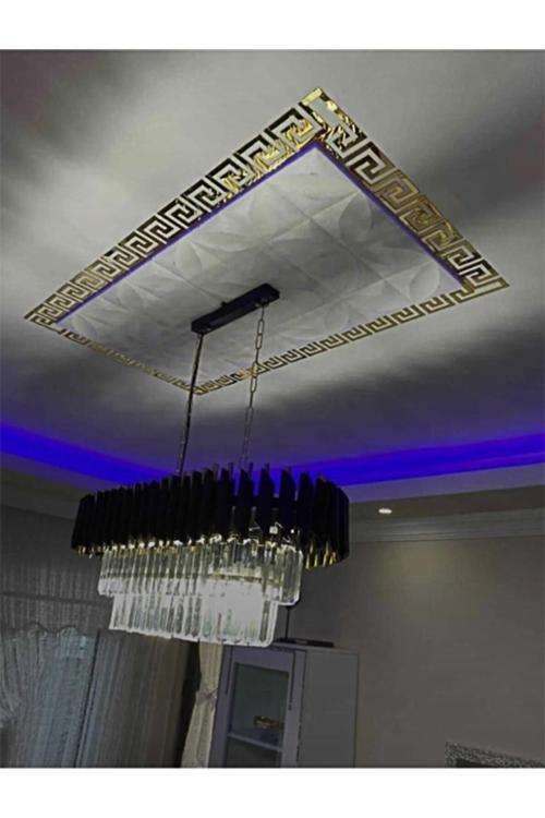 Labirent Bordür Aynalı 60'Lı Gold Pleksi Her Biri 8X7 (Kendinden Yapışkanlı)