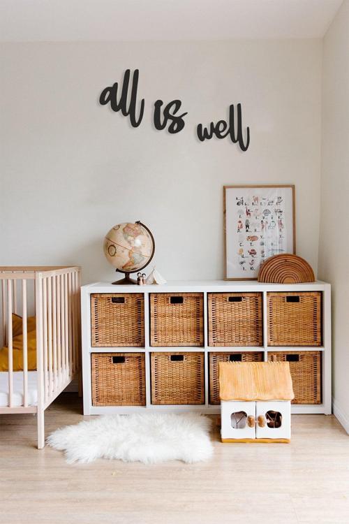 All Is Well Duvar Yazısı Mdf Duvar Dekorasyon Lazer Kesim