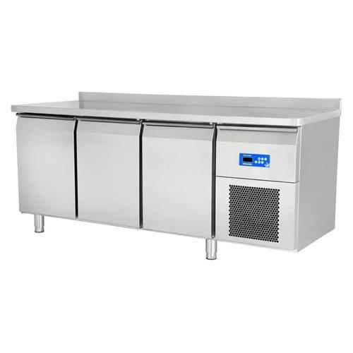 3 Inox Kapılı Yatay Tip Derin Dondurucu, Tag 370 Lmv, 304 Kalite