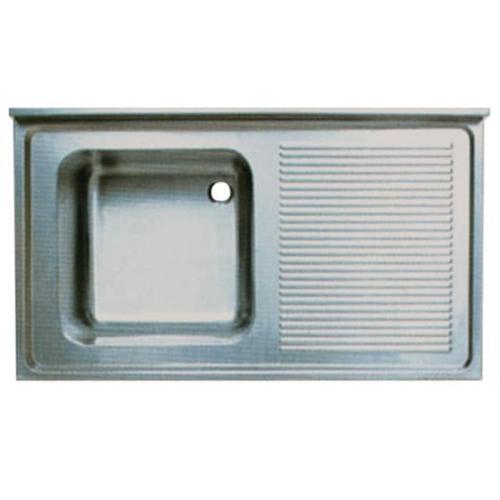 Tablalı Evye, Tek Göz Sağ Damlalıklı, 140x70 Cm, 60*50*30 Gözlü