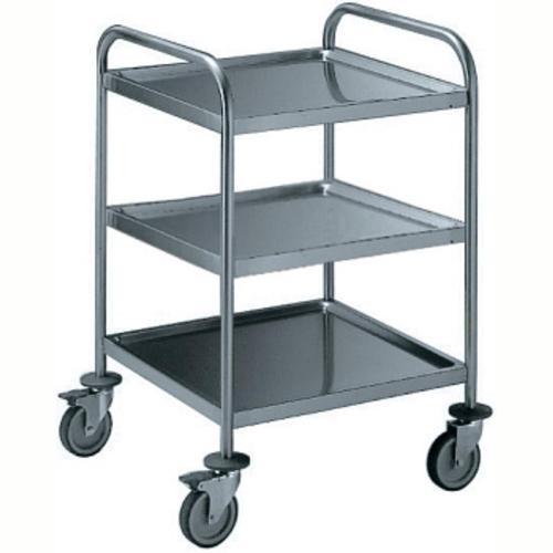 3 Katlı Servis Arabası, İtme Kollu 600 Mm STR603WH