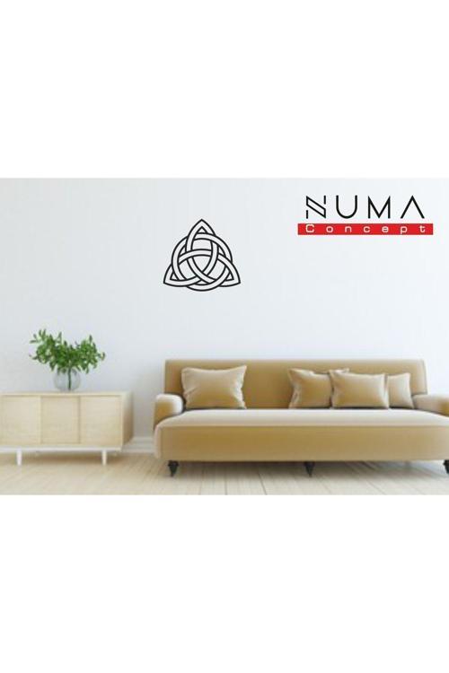 Trıquetra Ahşap Mdf Duvar Dekorasyon Ürünü 40X40 Cm