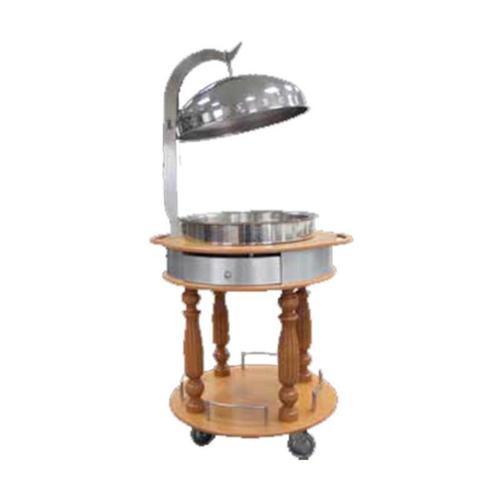 Chafing Dish Servis Arabası Ø60