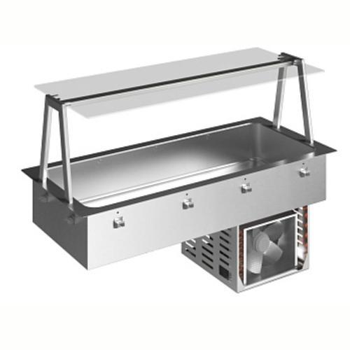 Professional Kapasiteli) Led Aydınlatmalı A Tipi Üst Raf D10C4O