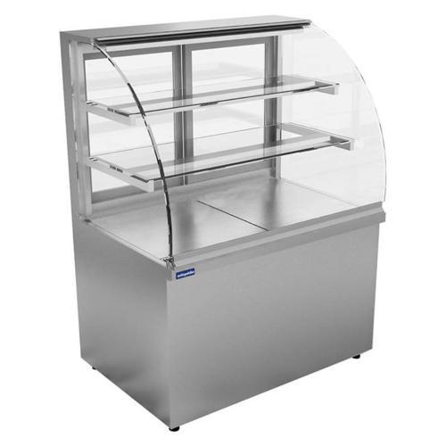 Etd-11n15 Bombe Camlı Nötr Teşhir Dolabı, 360 Lt, 150x70x135 Cm