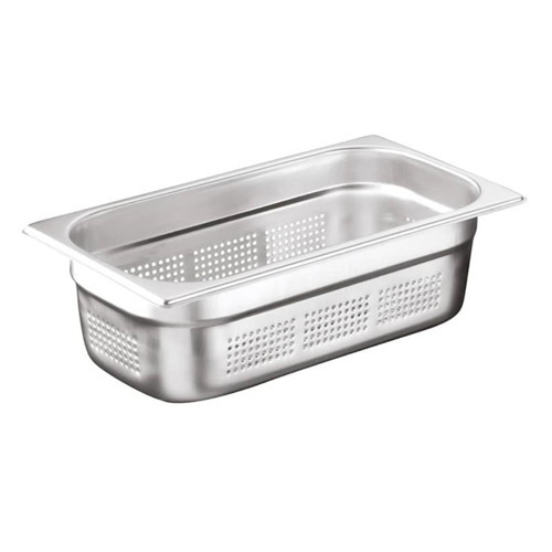 Delikli Gastronom Küvet, 2 Cm, Gnp 1/3