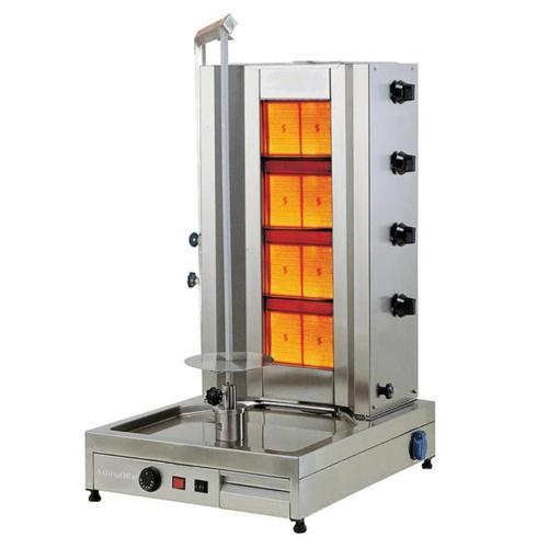 Gazlı Döner Ocağı, Alttan Motorlu, 4 Radyanlı, Typ 4gud W