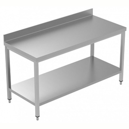 Professional Sırtlı Çalışma Tezgahı, Taban Raflı - 1600 Mm, Plus LSGTG1610E
