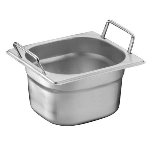 Saplı Gastronom Küvet, 15 Cm, Gn 1/6