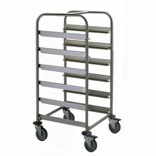 Professional Bulaşık Sepet Arabası, 6 Sepetlik DRT6