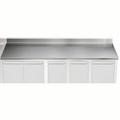 Professional Üst Tabla, Sırtlı, 3100 Mm, 1,5 Mm Kalınlıkta Üst Tabla 18 Mm Kalınlığında Ses Sönümlendirici Malzeme Ve Ayrıca 2 Paslanmaz Kayıtla Güçlendirilmiştir - Modular Line TPLA31A
