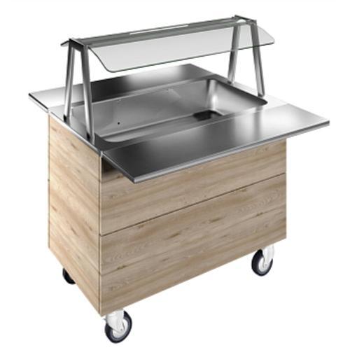 Raf, İki Adet Paslanmaz Çelik Tepsi Kaydırma, Y=900 Mm F10C3AW02S