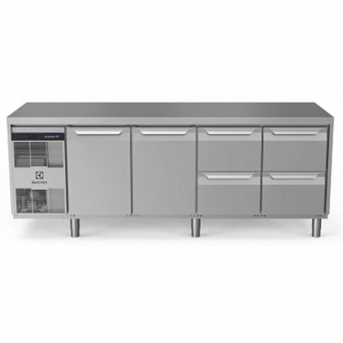 Professional Endüstriyel Soğuk Tezgah 2 Kapı + 4 Çekmece 590 Lt -2+10°c, Aısı 304 EH4HBAABB