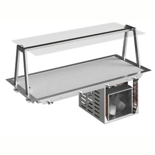 Professional Kapasiteli) Led Aydınlatmalı A Tipi Üst Raf D21C4O