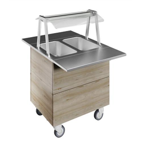 Rafı Ve Paslanmaz Çelik Tepsi Kaydırma, Y= 900 Mm F02H2AW04S