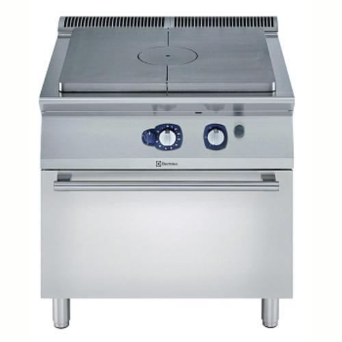 Endüstriyel Gazlı Kapalı Ateş Ocak, Merkezde 7 Kw''lık Tek Brulör, Gazlı Fırınlı, Derinlik 730 Mm - 800 Mm E7STGH10G0
