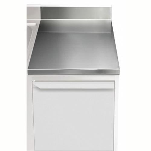 Üst Tabla, Sırtlı, 700 Mm, 1,5 Mm Kalınlıkta Üst Tabla 18 Mm Kalınlığında Ses Sönümlendirici Malzeme Ve Ayrıca 2 Paslanmaz Kayıtla Güçlendirilmiştir - Modular Line TPLA7A