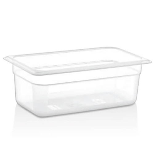 Polipropilen Gastronom Küvet, 1/3, 10 Cm