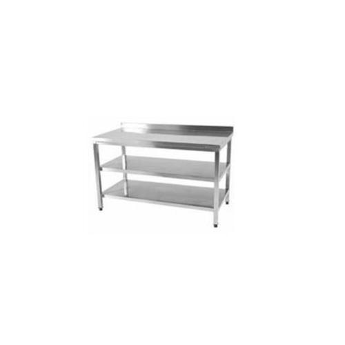 Çalışma Tezgahı Ara Raflı Sırtlı 190x70 Cm