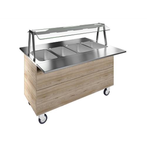 Rafı Ve Paslanmaz Çelik Tepsi Kaydırma, Y= 900 Mm F02H4AW04S