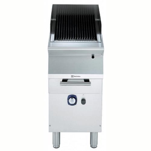 Endüstriyel Gazlı Barbekü-gril, Paslanmaz Brulörlü, Çift Taraflı Döküm Izgaralı (et İçin Yivli, Balık-sebze İçin Düz), Alt Dolaplı, Derinlik 730 Mm - 400 Mm E7GRGDGCFU