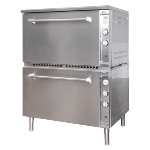 İki Katlı Fırın, Gazlı, Elektrikli, 120x90x154 Cm