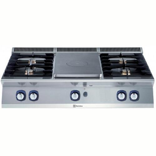 Endüstriyel Gazlı Set Üstü Kapalı Ateş Ocak Derinlik 730 Mm - 1200 Mm E7STGL5000