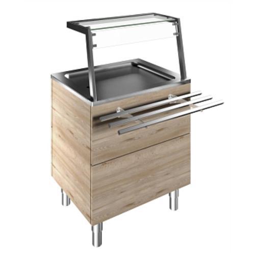 Ve Bir Adet Paslanmaz Çelik Tepsi Kaydırma, Y= 900 Mm F14C2AF01W