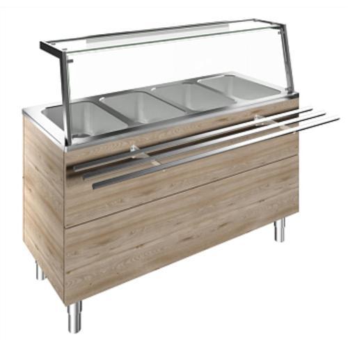 Müşteri Tarafında Bir Adet Boru Tip Paslanmaz Çelik Tepsi Kaydırma, Y= 900 Mm F02H4AF01W