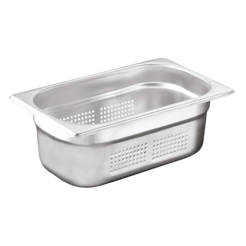 Delikli Gastronom Küvet, 6,5 Cm, Gnp 1/4