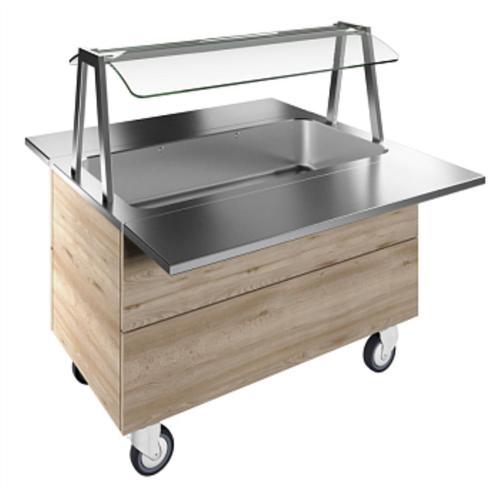 Ve Paslanmaz Çelik Tepsi Kaydırma, Y= 750 Mm F01H3KW02S