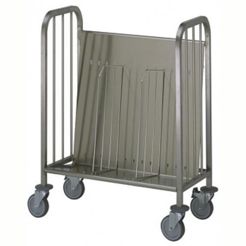 1 Taraflı Tabak Arabası, 150 Tabaklık, Yükseklik=935 Mm PTR150H