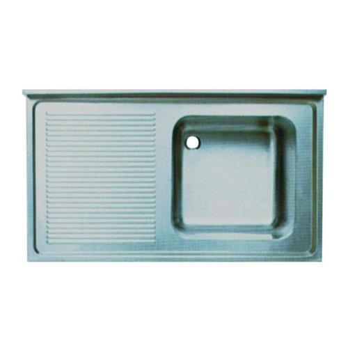 Tablalı Evye, Tek Göz Sol Damlalıklı, 140x60 Cm