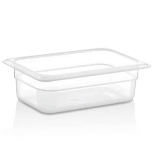 Polipropilen Gastronom Küvet, 1/4, 10 Cm
