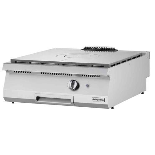 700 Seri Setüstü Ocak, Kapalı, Döküm, Gazlı,70x80x30 Cm,Osog 8070 C