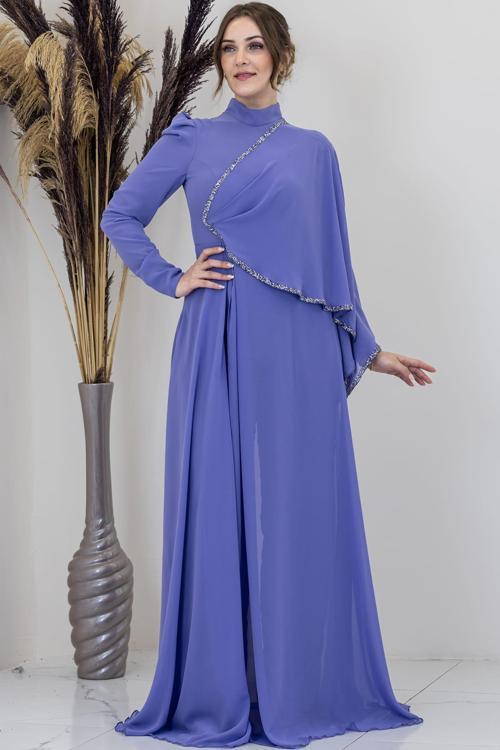 Ahenk Tesettür Tulum Lila