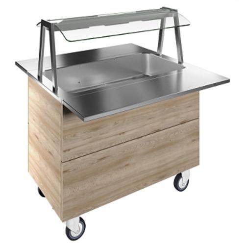 Servis Rafı Ve Paslanmaz Çelik Tepsi Kaydırma, Y= 900 Mm F03H3AW04S