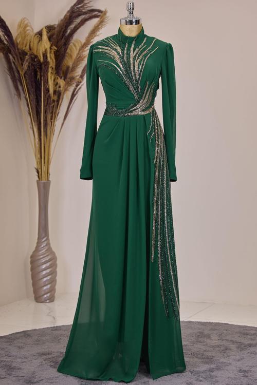 Ebru Tesettür Tulum Zümrüt